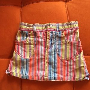 Girls multicolor skirt size 5.